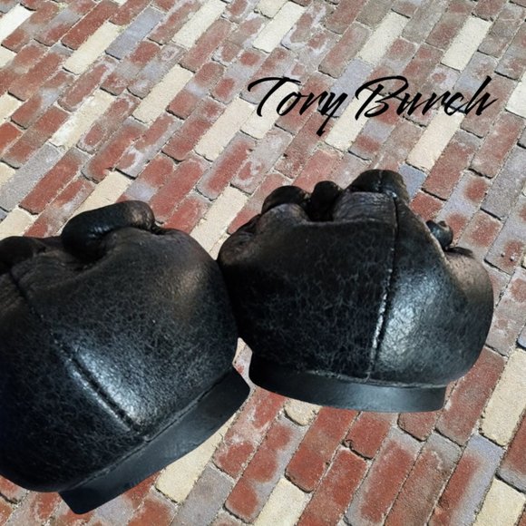 Womans TORY BURCH Minnie Travel Ballet Black Size 8 - Picture 2 of 16